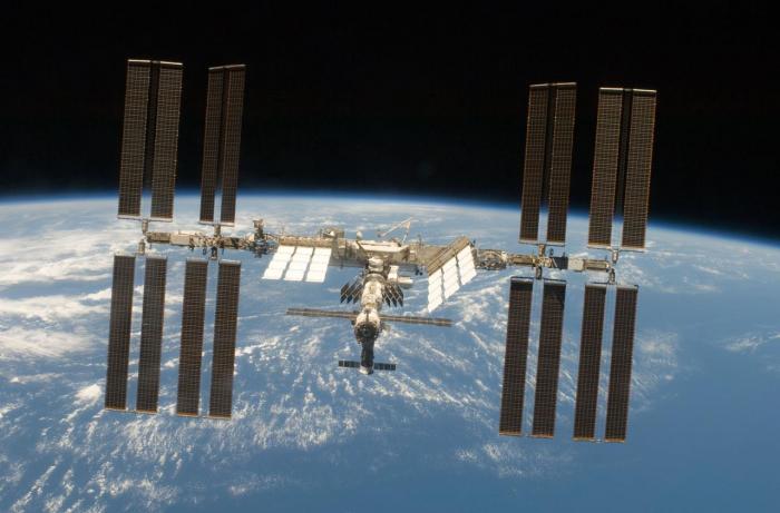 La Station spatiale Internationale (ISS)...