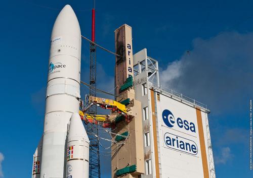 Coiffe d'Ariane 5 ECA (image Arianespace)