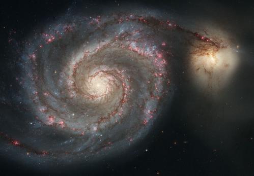 Messier 51 (image NASA et ESA)