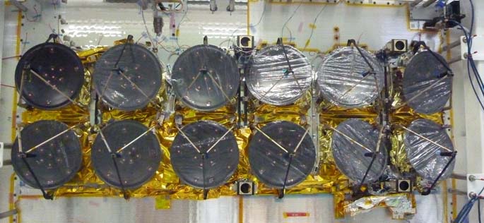 Photo de l'un des satellites de la constellation O3B (image O3Bnetworks)